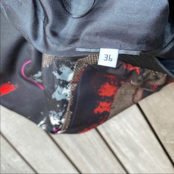 BALENCIAGA Birch Print Abstract Nature Mini Skort - Picture 8 of 9